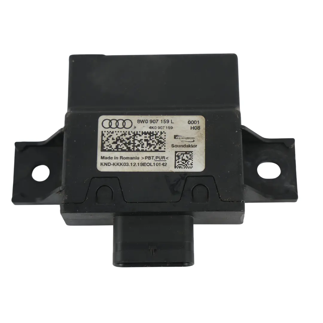 Audi A4 B9 A5 F5 Moduł Sterujący Dźwiękiem Uderzeniowym - SKU 8W0907159L - Numer Części 8W0907159L