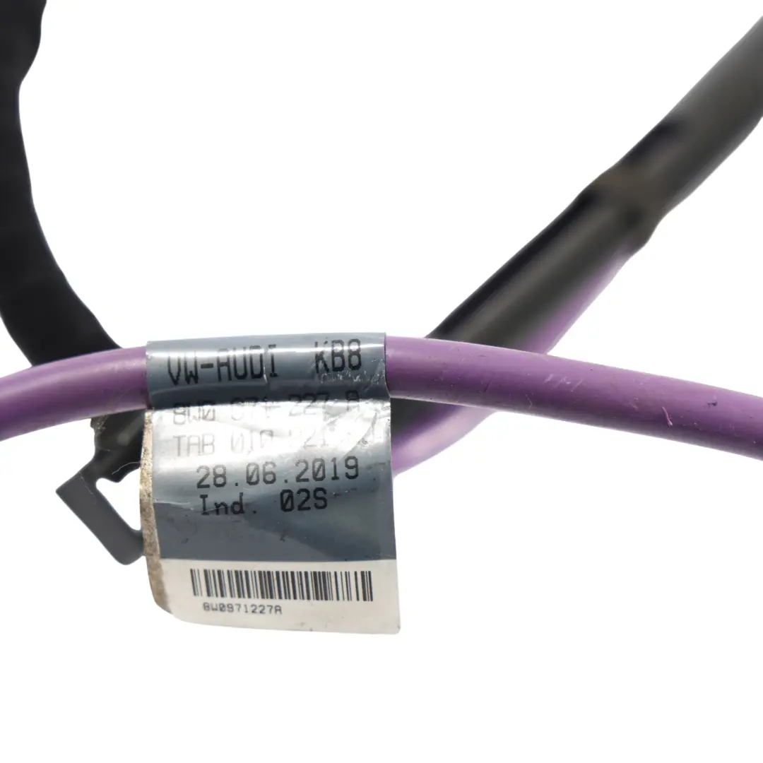 Audi A4 S4 8W A5 S5 F5 Battery Wiring Harness Cable Loom Distributor - SKU 8W0971227A - Part number 8W0971227R