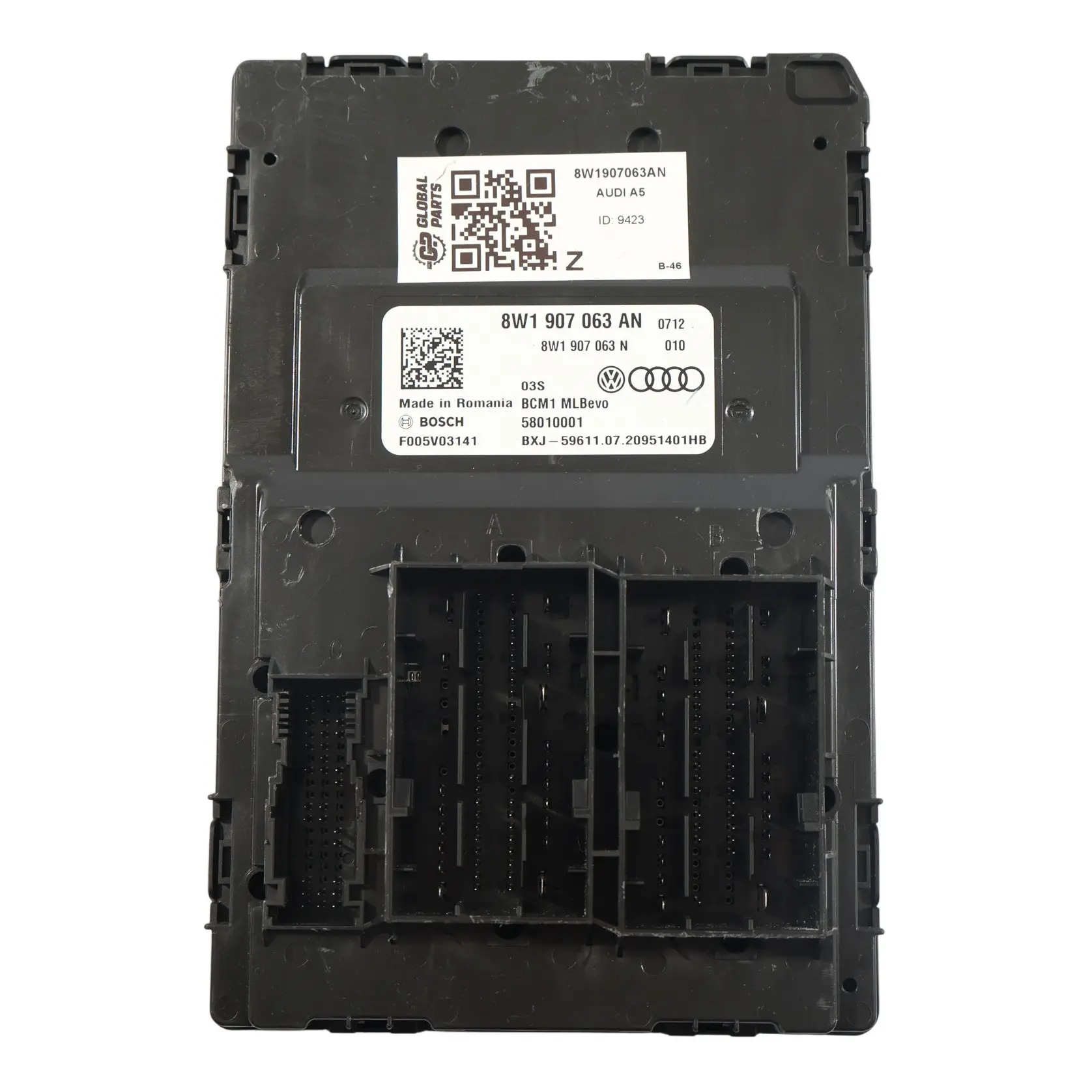 Audi A4 B9 A5 F5 Modulo Unità Controllo Comfort BCM ECU 8W1907063AN