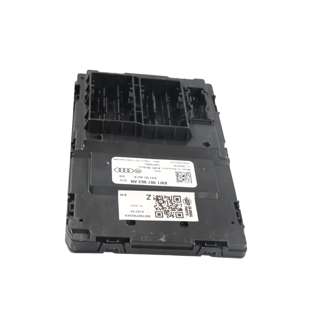 Audi A4 B9 A5 F5 Módulo Unidad Control Confort Carrocería BCM ECU - SKU 8W1907063AN - Número de pieza 8W1907063AN