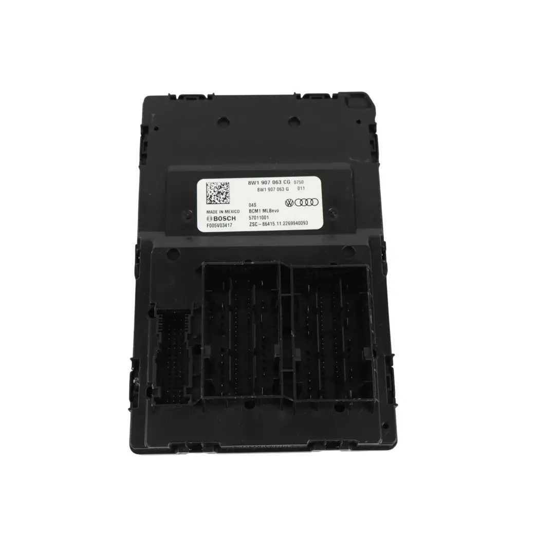 Karosserie Steuergerät Bordnetz ECU für Audi A4 B9 A5 F5 Q5 FY BCM mit Teilenummer 8W1907063CG Audi A4 B9 A5 F5 Q5 FY BCM Karosserie Steuergerät Bordnetz ECU - SKU 8W1907063CG - Teilenummer 8W1907063CG