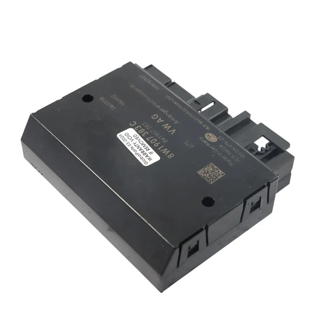 Module ECU Commande Attelage Remorque pour Audi A4 B9 Q5 FY à propos du numéro de pièce 8W1907383C Audi A4 B9 Q5 FY Module ECU Commande Attelage Remorque - SKU 8W1907383C - Numéro de pièce 8W1907383C