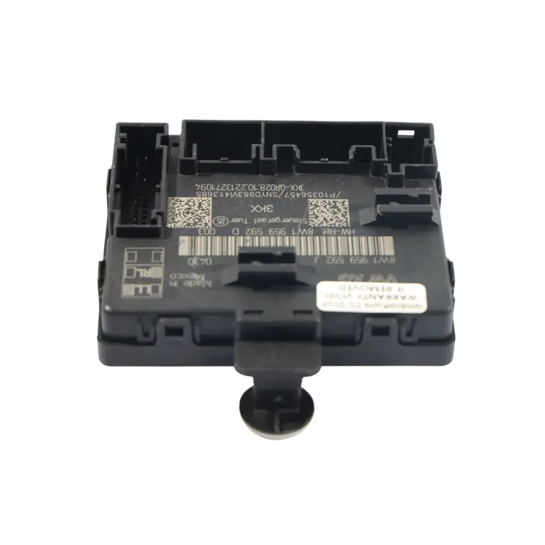 Audi Q5 FY Moduł Sterowania Drzwiami Przedni Prawy 8W1959592D - SKU 8W1959592J - Numer Części 8W1959592J