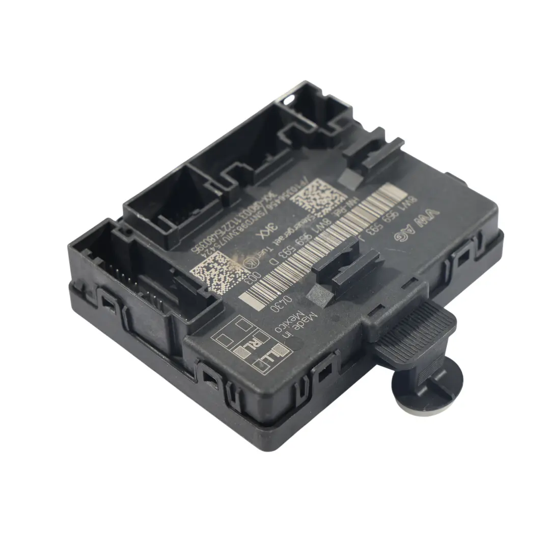 Módulo Control Puerta ECU Delantero Conductor para Audi Q5 FY con número de pieza 8W1959593J Audi Q5 FY Módulo Control Puerta ECU Delantero Conductor - SKU 8W1959593J - Número de pieza 8W1959593J