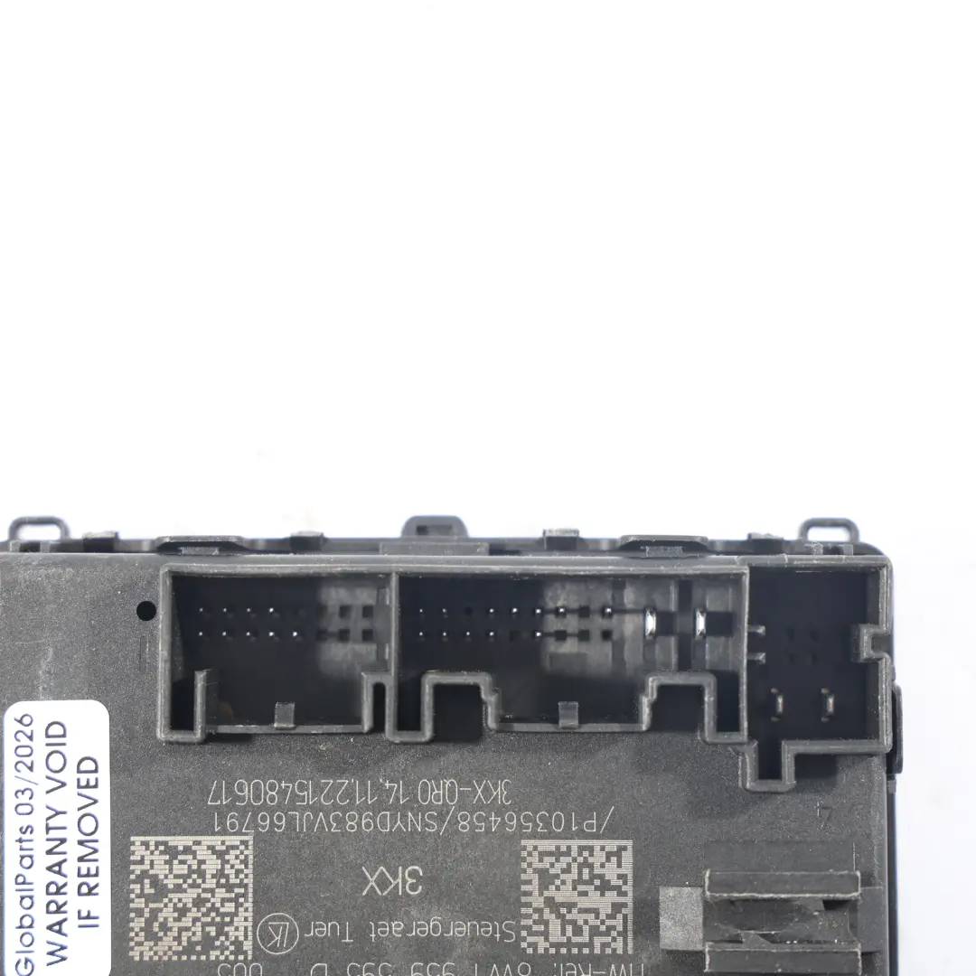 Audi Q5 FY Módulo Control Puerta ECU Izquierda Derecha - SKU 8W1959595J - Número de pieza 8W1959595J