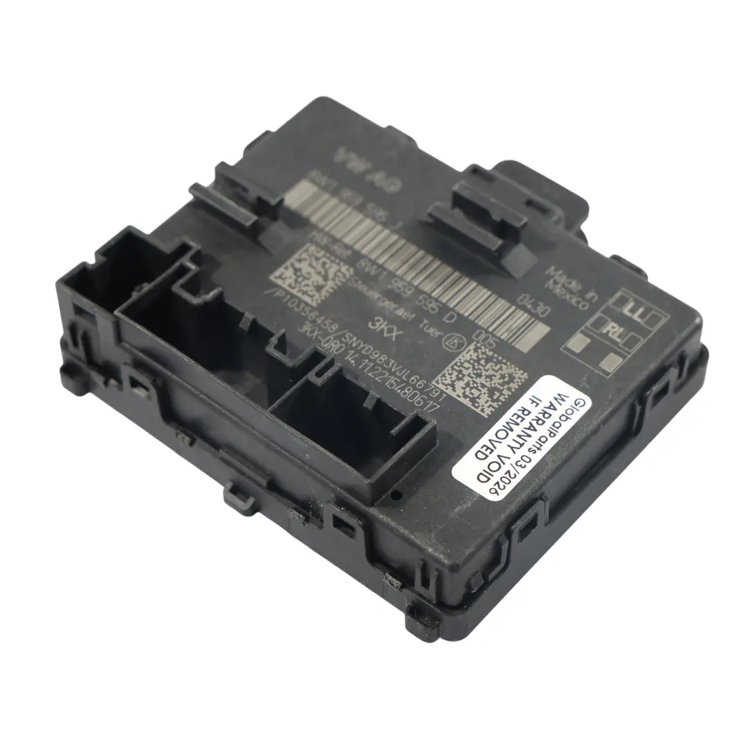 Audi Q5 FY Door Control Module Unit ECU Left Right N/O/S - SKU 8W1959595J - Part number 8W1959595J