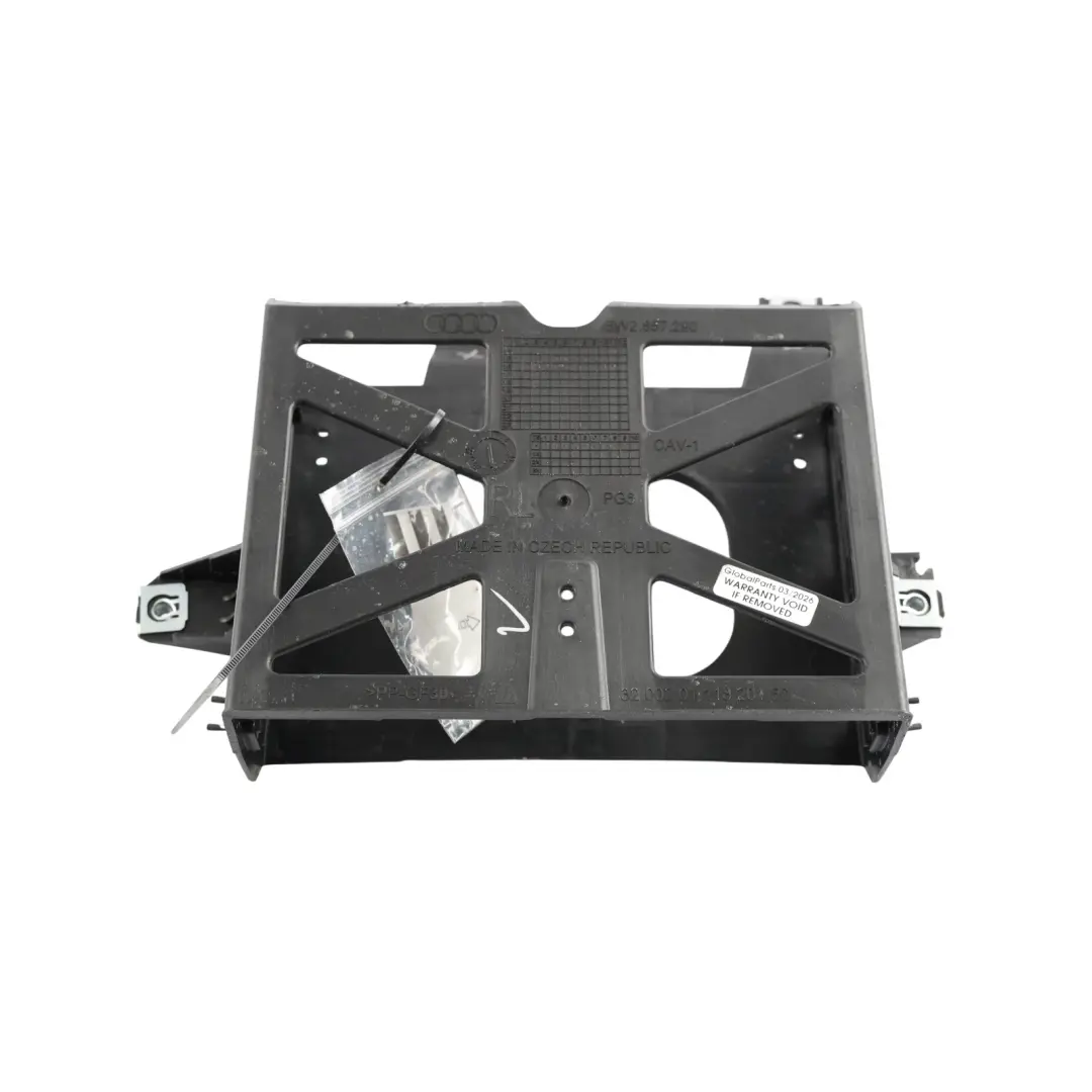 Multimedia MMI Head Unit Module Bracket Support Base to Audi A4 B9 A5 F5 with Part number 8W2857290 Audi A4 B9 A5 F5 Multimedia MMI Head Unit Module Bracket Support Base - SKU RHD-8W2857290 - Part number 8W2857290
