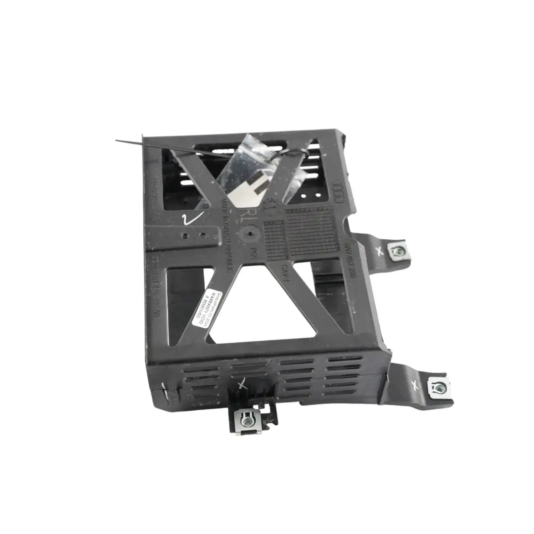 Multimedia MMI Head Unit Module Bracket Support Base to Audi A4 B9 A5 F5 with Part number 8W2857290 Audi A4 B9 A5 F5 Multimedia MMI Head Unit Module Bracket Support Base - SKU RHD-8W2857290 - Part number 8W2857290
