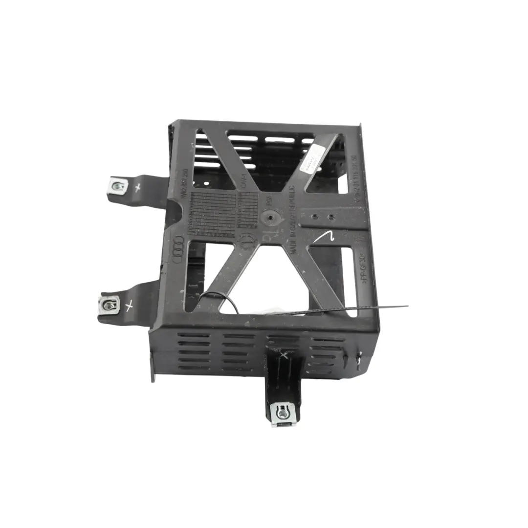 Multimedia MMI Head Unit Module Bracket Support Base to Audi A4 B9 A5 F5 with Part number 8W2857290 Audi A4 B9 A5 F5 Multimedia MMI Head Unit Module Bracket Support Base - SKU RHD-8W2857290 - Part number 8W2857290