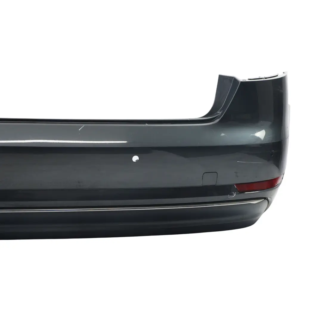 Bumper Trim Panel Covering Manhattan Grey Metallic - X7L to Audi A4 B9 Saloon Rear with Part number 8W5807067A Audi A4 B9 Saloon Rear Bumper Trim Panel Covering Manhattan Grey Metallic - X7L - SKU 8W5807067A-MAGR - Part number 8W5807067A