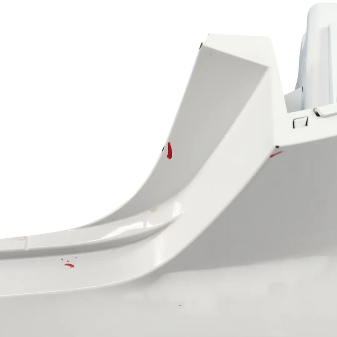Audi A4 B9 Saloon Rear Bumper Trim Covering Panel Ibis White - Y9C - SKU 8W5807067K-IWH - Part number 8W5807067K
