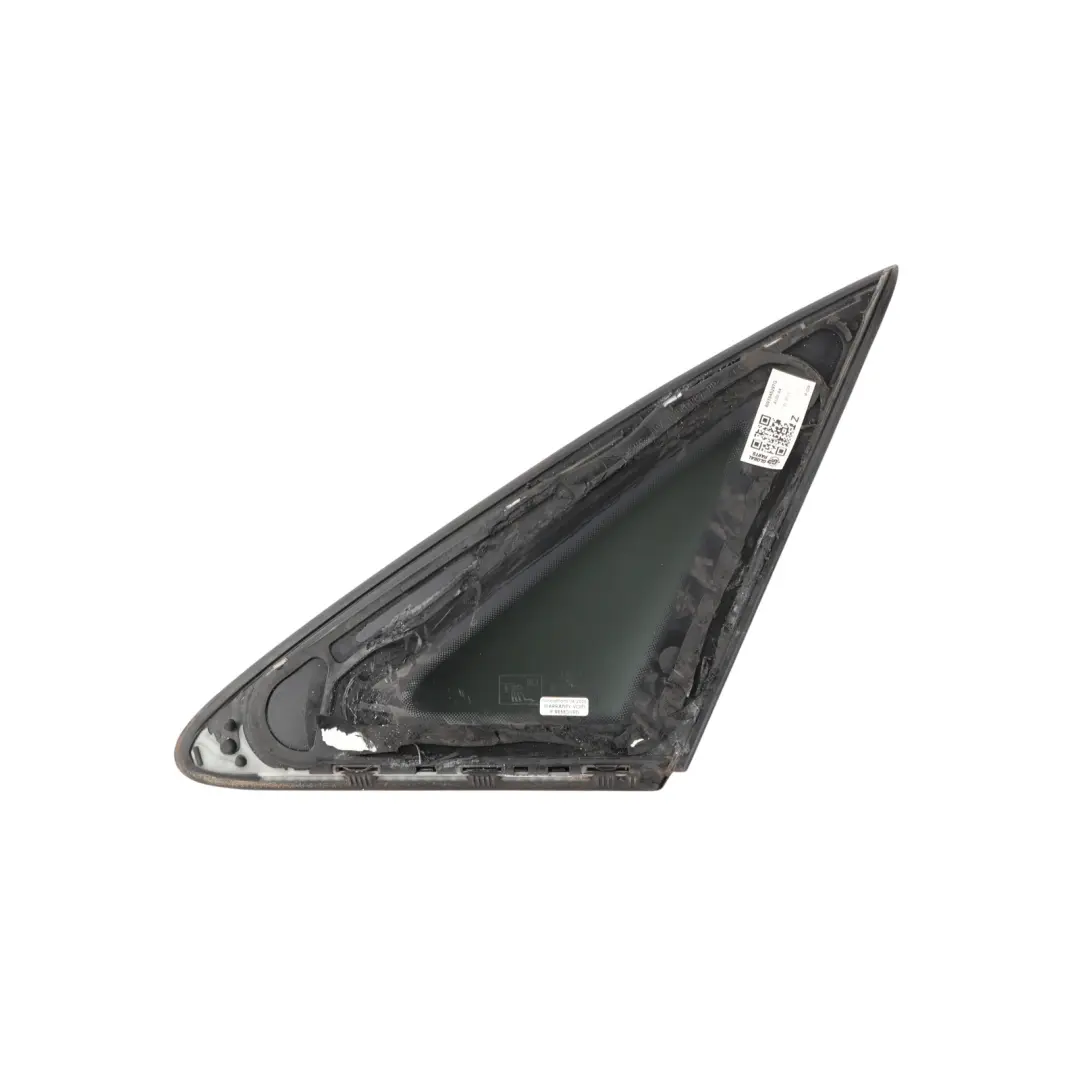 Quarter Glass Window Triangle Fixed AS3 Left N/S to Audi A4 B9 Rear with Part number 8W5845297G Audi A4 B9 Rear Quarter Glass Window Triangle Fixed AS3 Left N/S - SKU 8W5845297G - Part number 8W5845297G