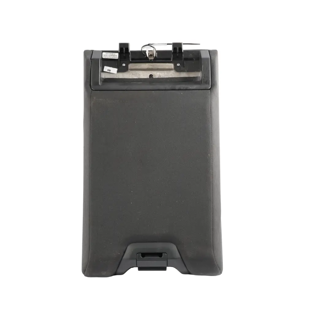 Audi A4 B9 Rear Seat Backrest Armrest Arm Rest Cloth Fabric Black - SKU 8W5885205P - Part number 8W5885205P