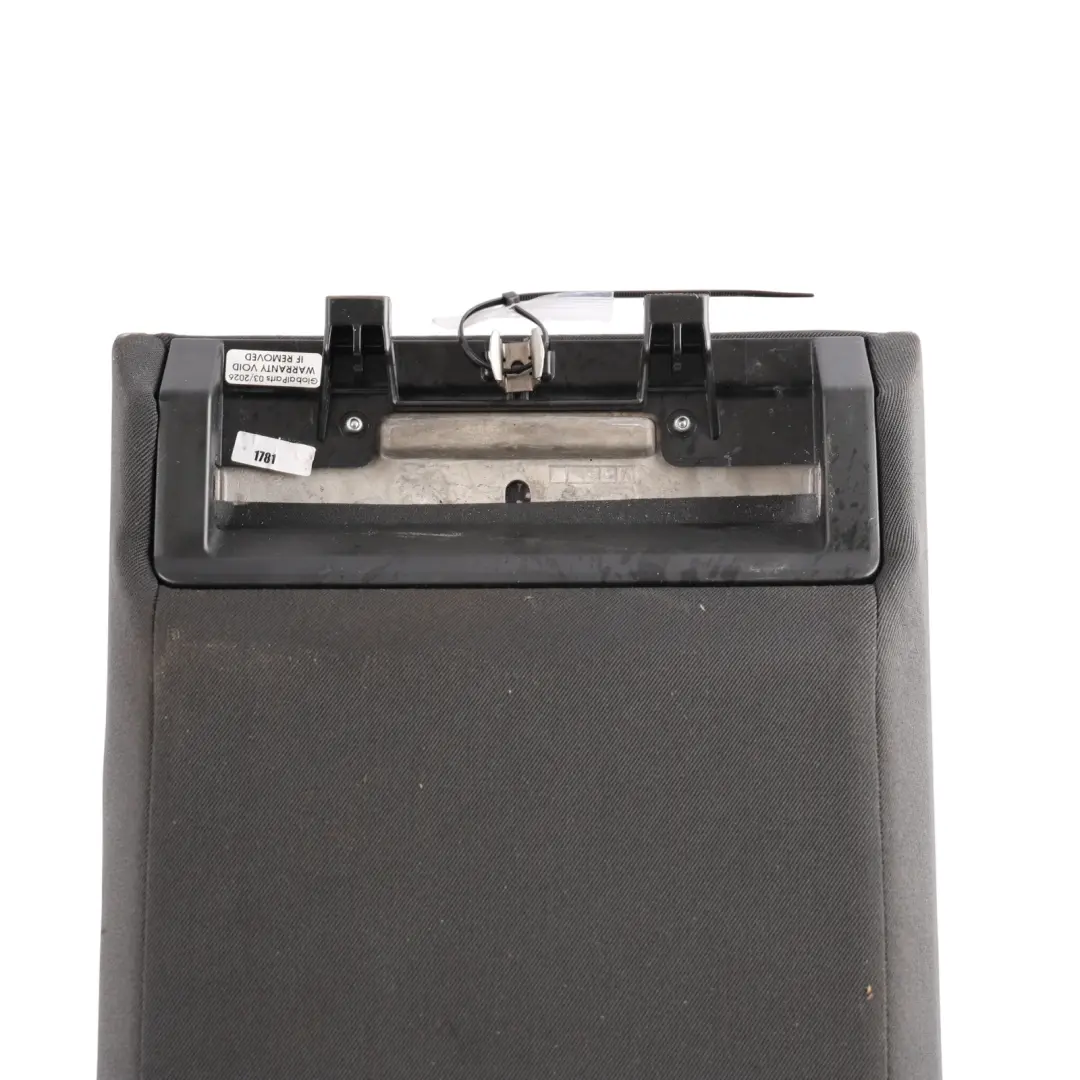 Backrest Armrest Arm Rest Cloth Fabric Black to Audi A4 B9 Rear Seat with Part number 8W5885205P Audi A4 B9 Rear Seat Backrest Armrest Arm Rest Cloth Fabric Black - SKU 8W5885205P - Part number 8W5885205P