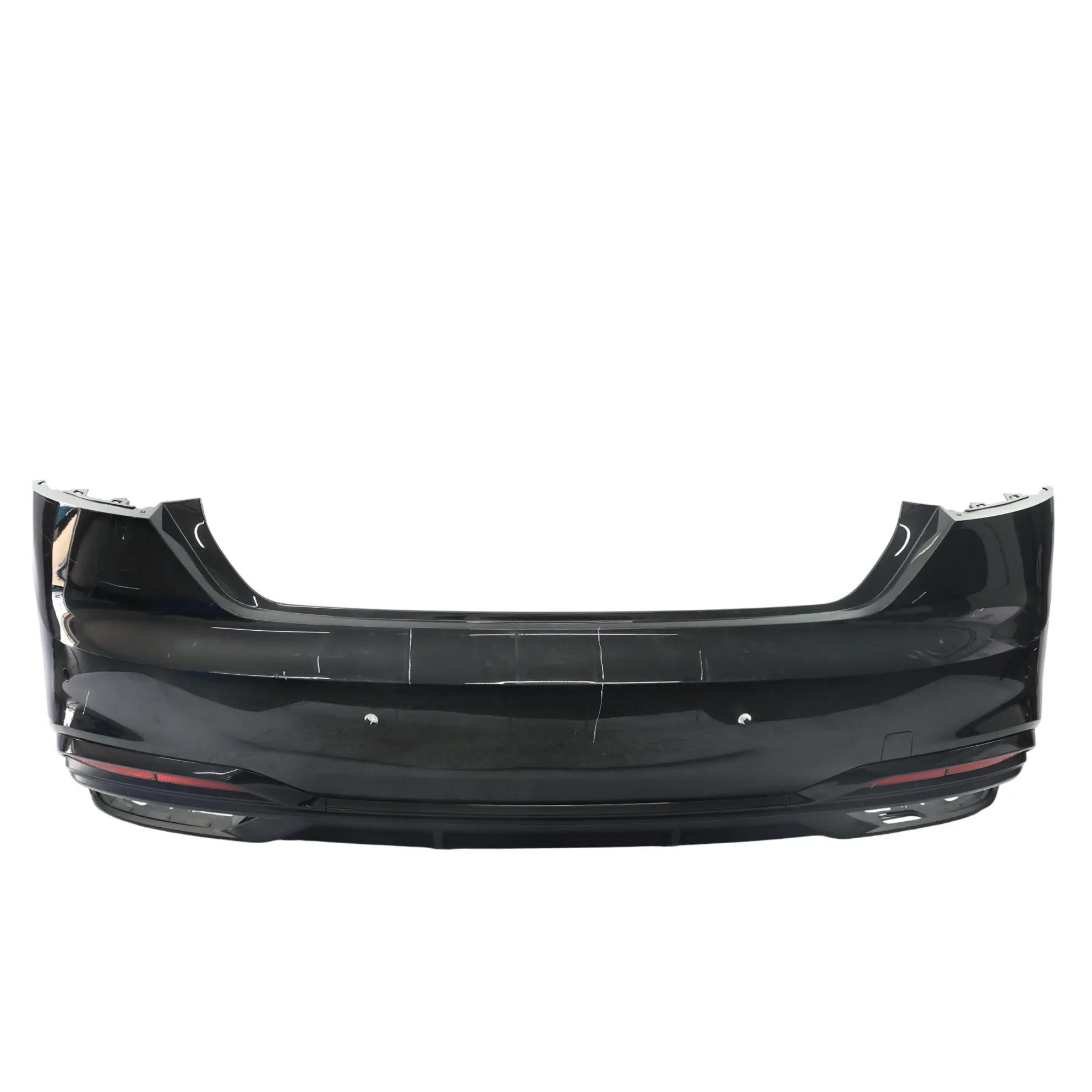 Audi A5 F5 Rear Bumper S-Line Trim Panel Covering Mythical Black Metallic - Y9T