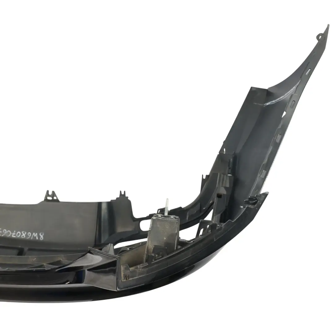 Bumper S-Line Trim Panel Covering Mythical Black Metallic - Y9T to Audi A5 F5 Rear with Part number 8W6807067AF Audi A5 F5 Rear Bumper S-Line Trim Panel Covering Mythical Black Metallic - Y9T - SKU 8W6807067AF-MYB - Part number 8W6807067AF