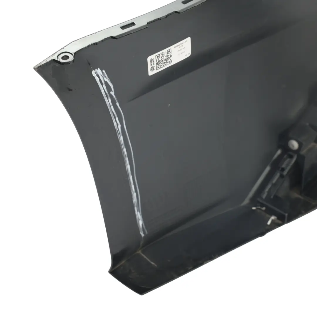 Bumper S-Line Trim Panel Covering Mythical Black Metallic - Y9T to Audi A5 F5 Rear with Part number 8W6807067AF Audi A5 F5 Rear Bumper S-Line Trim Panel Covering Mythical Black Metallic - Y9T - SKU 8W6807067AF-MYB - Part number 8W6807067AF