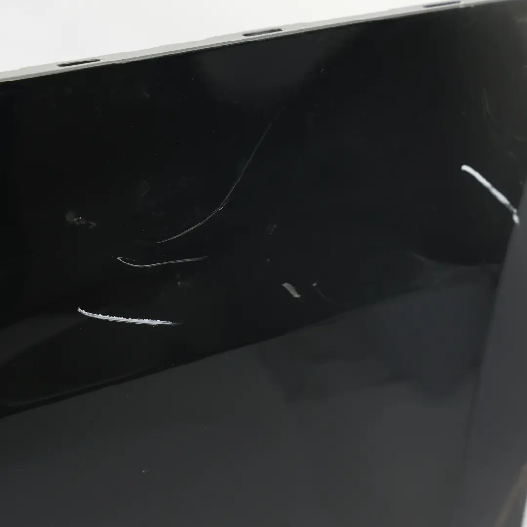 Audi A5 F5 Rear Bumper S-Line Trim Panel Covering Mythical Black Metallic - Y9T - SKU 8W6807067AF-MYB - Part number 8W6807067AF