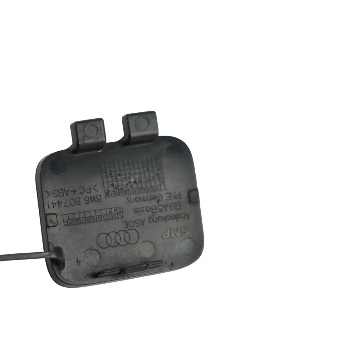 Audi A5 F5 Coperchio Gancio Traino Paraurti Posteriore A Blu - SKU 8W6807441-SCB - Numero di parte 8W6807441