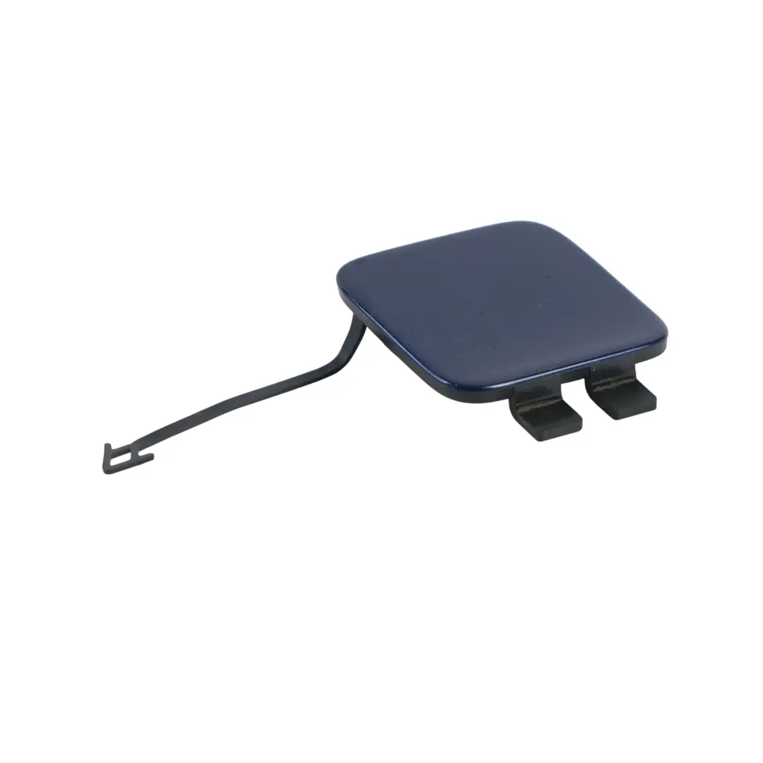 Bumper Towing Hook Eye Cover A Scuba Blue Metallic X5Q to Audi A5 F5 Rear with Part number 8W6807441 Audi A5 F5 Rear Bumper Towing Hook Eye Cover A Scuba Blue Metallic X5Q - SKU 8W6807441-SCB - Part number 8W6807441