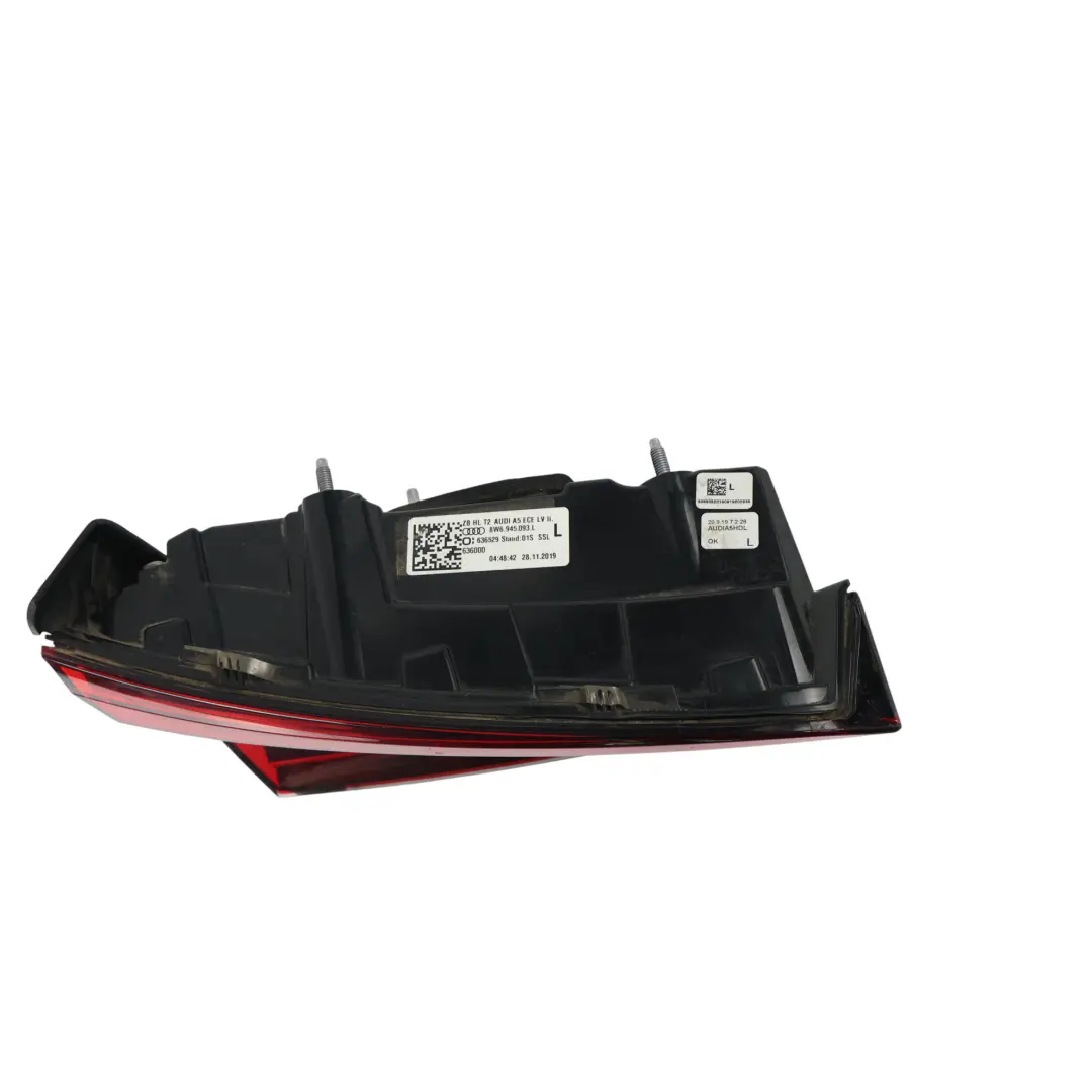 LED Tail Light Rear Lamp Tailgate Inner Light Left N/S to Audi A5 S5 F5 with Part number 8W6945093L Audi A5 S5 F5 LED Tail Light Rear Lamp Tailgate Inner Light Left N/S - SKU 8W6945093L - Part number 8W6945093L