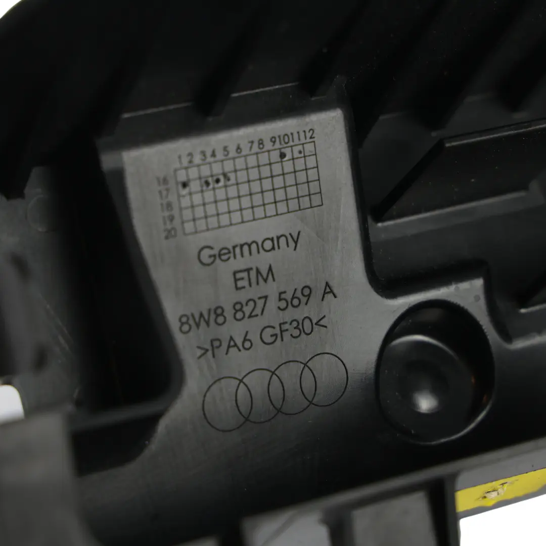 8F Osłona Zaślepka Pokrywy Klapy Bagażnika do Audi A5 S5 o numerze 8W8827569A Audi A5 S5 8F Osłona Zaślepka Pokrywy Klapy Bagażnika - SKU 8W8827569A - Numer Części 8W8827569A