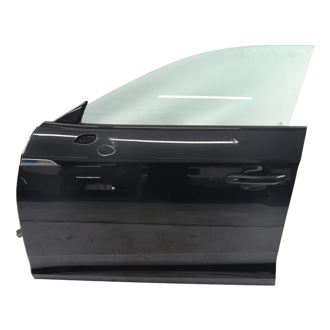 Audi A5 F5 Puerta Delantera Izquierda Panel Negro Mítico Metalizado Y9T - SKU 8W8831051F-MYB - Número de pieza 8W8831051F