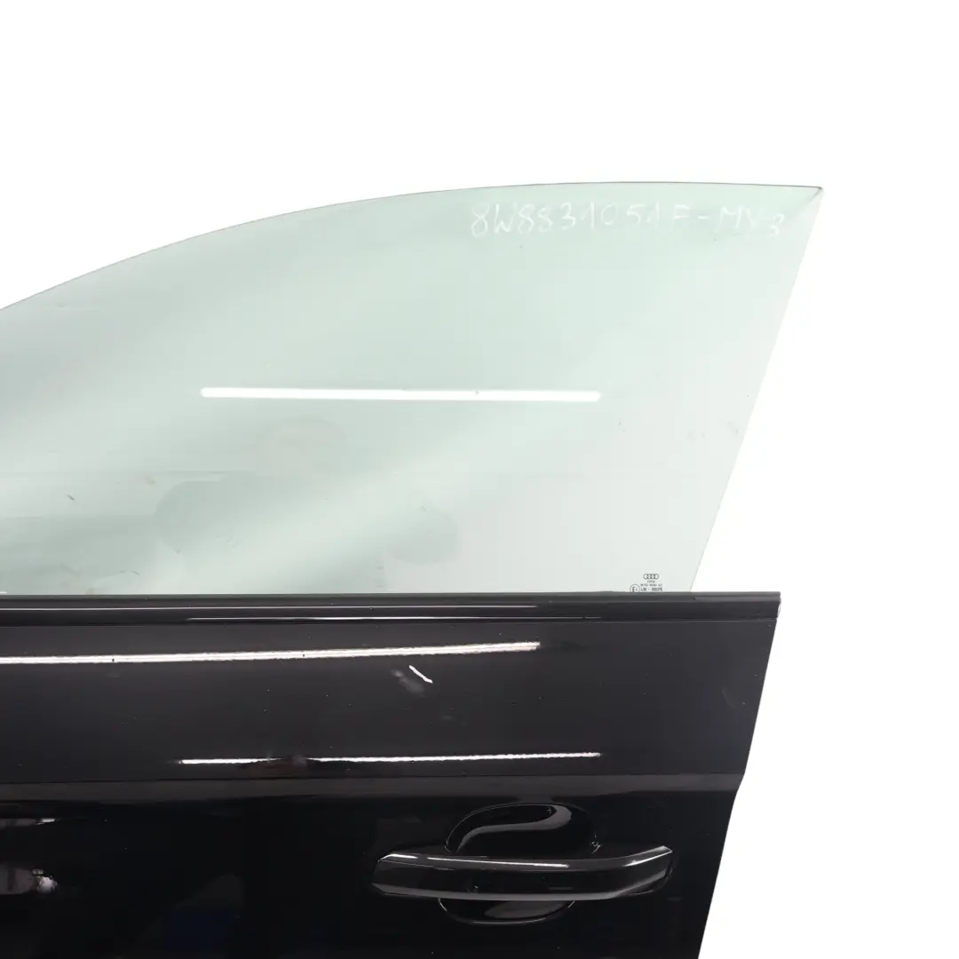 Audi A5 F5 Door Front Left N/S Covering Panel Mythical Black Metallic - Y9T - SKU 8W8831051F-MYB - Part number 8W8831051F