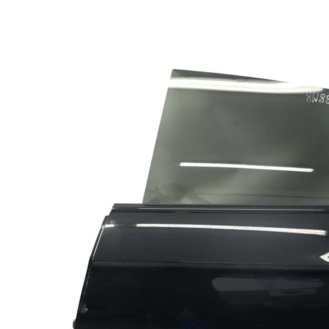 Audi A5 F5 Puerta Trasera Izquierda Panel Cobertura Negro Mítico Metalizado Y9T - SKU 8W8833051J-MYB - Número de pieza 8W8833051J