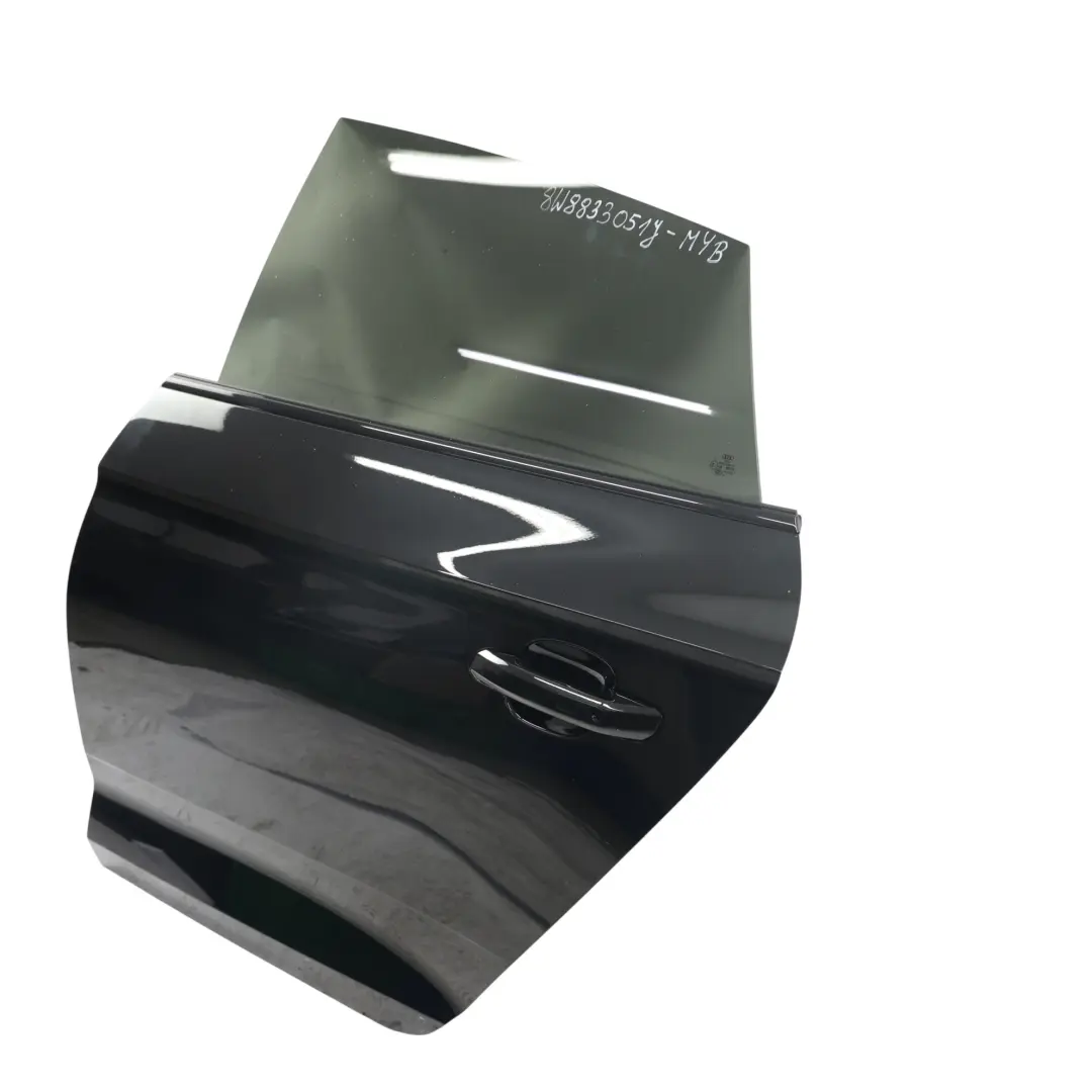 Panneau Recouvrement Porte Arrière Gauche Noir Mythique Métallisé Y9T pour Audi A5 F5 à propos du numéro de pièce 8W8833051J Audi A5 F5 Panneau Recouvrement Porte Arrière Gauche Noir Mythique Métallisé Y9T - SKU 8W8833051J-MYB - Numéro de pièce 8W8833051J