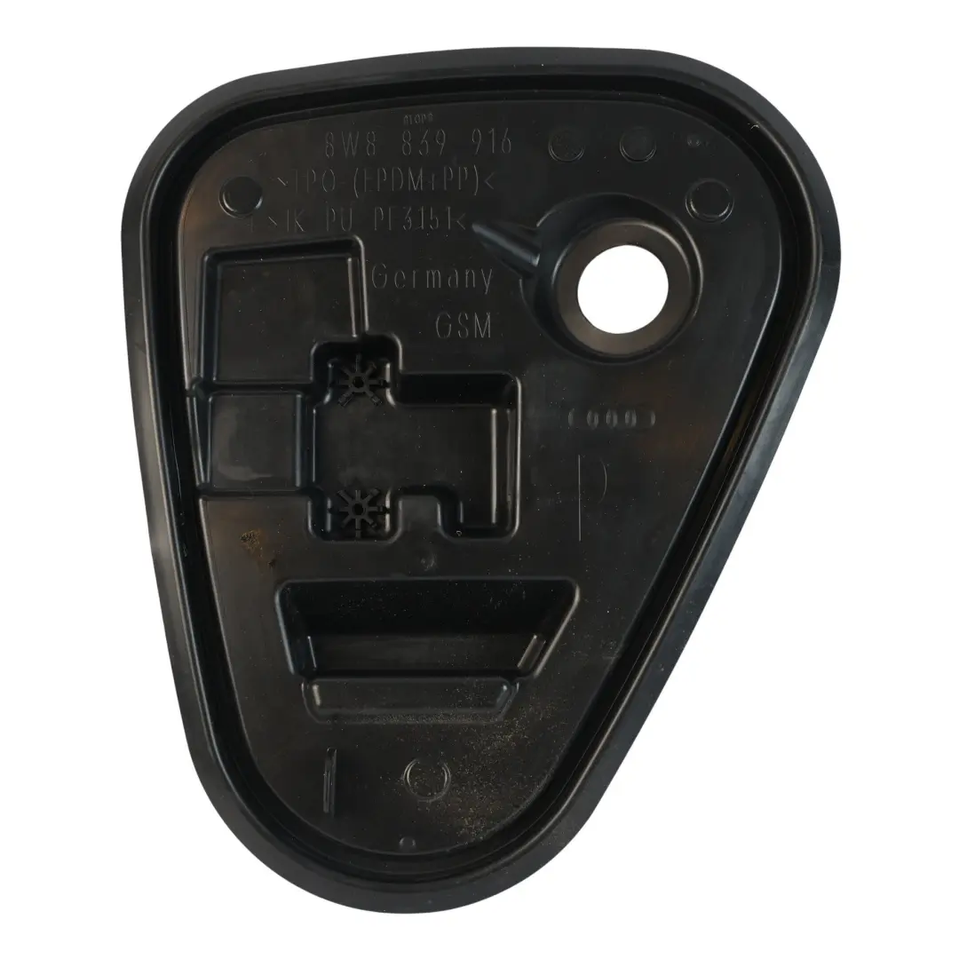 Audi A5 F5 Türverkleidung Schloss Abdeckung Hinten Rechts - SKU 8W8839916 - Teilenummer 8W8839916