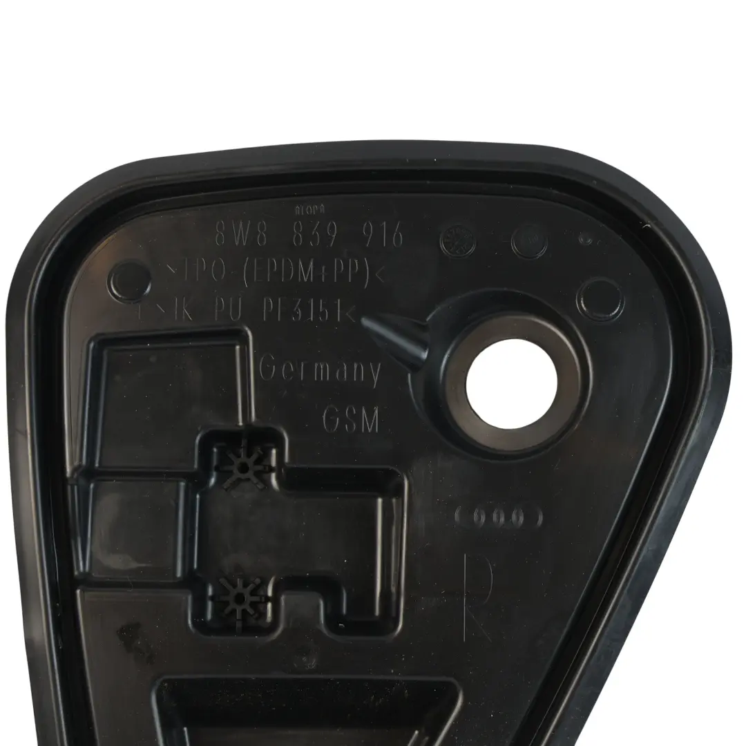 Audi A5 F5 Osłona Wewnętrzna Panelu Drzwi Tylnych Prawych - SKU 8W8839916 - Numer Części 8W8839916