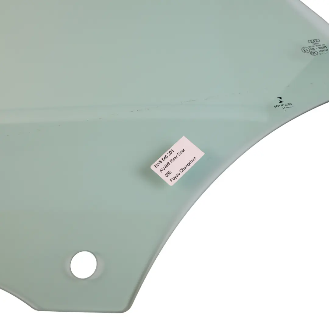 Audi A5 F5 Sportback Vetro Finestrino Porta Posteriore Sinistro AS2 - SKU 8W8845205 - Numero di parte 8W8845205