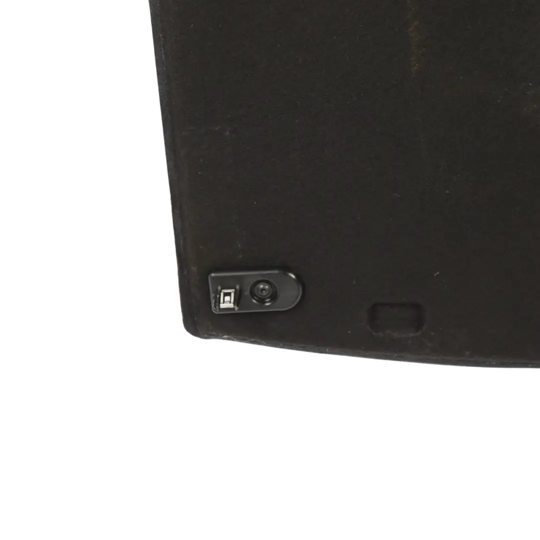 Audi A5 F5 Boot Trunk Compartment Floor Mat Carpet Liner Black - SKU 8W8863463D - Part number 8W8863463D