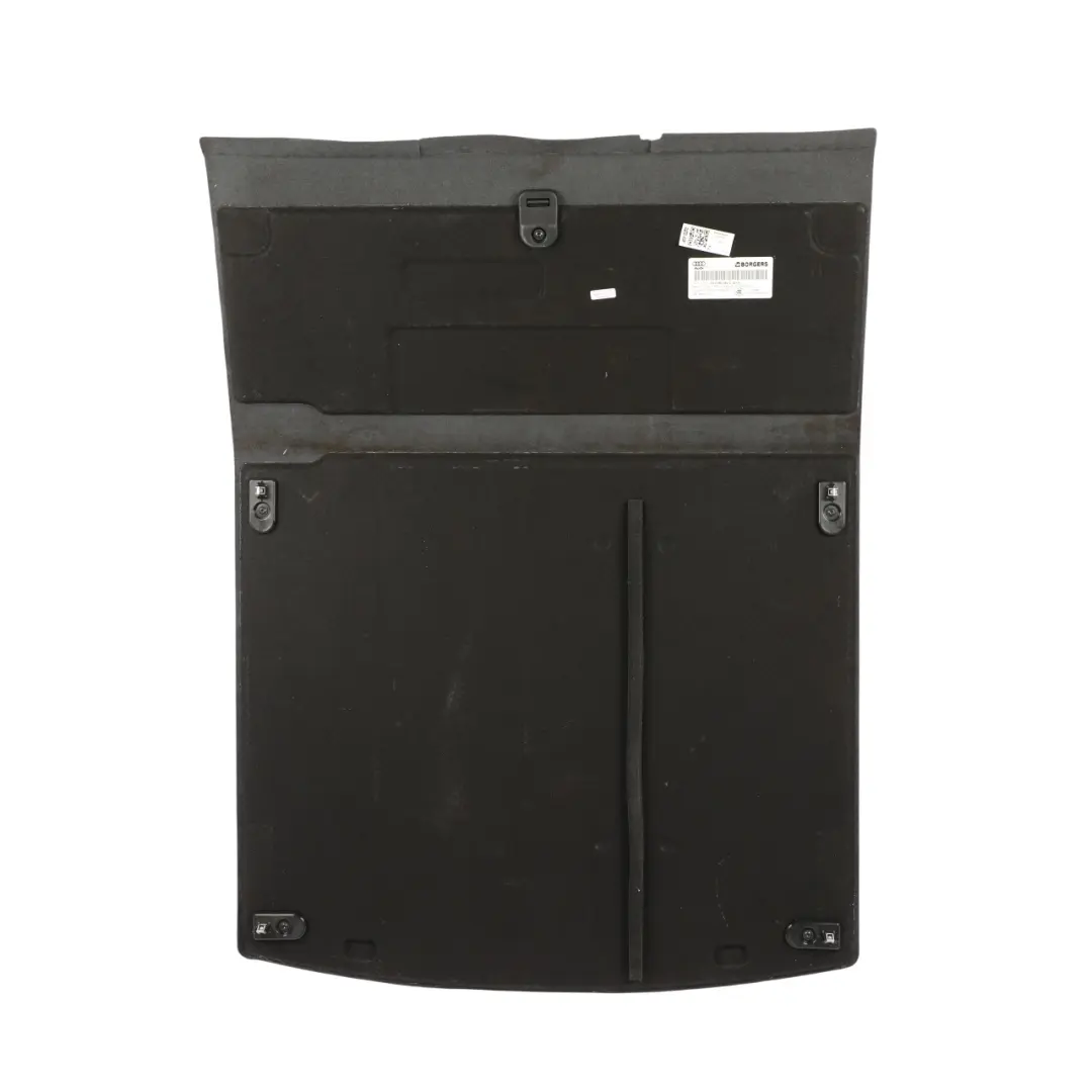 Audi A5 F5 Boot Trunk Compartment Floor Mat Carpet Liner Black - SKU 8W8863463D - Part number 8W8863463D