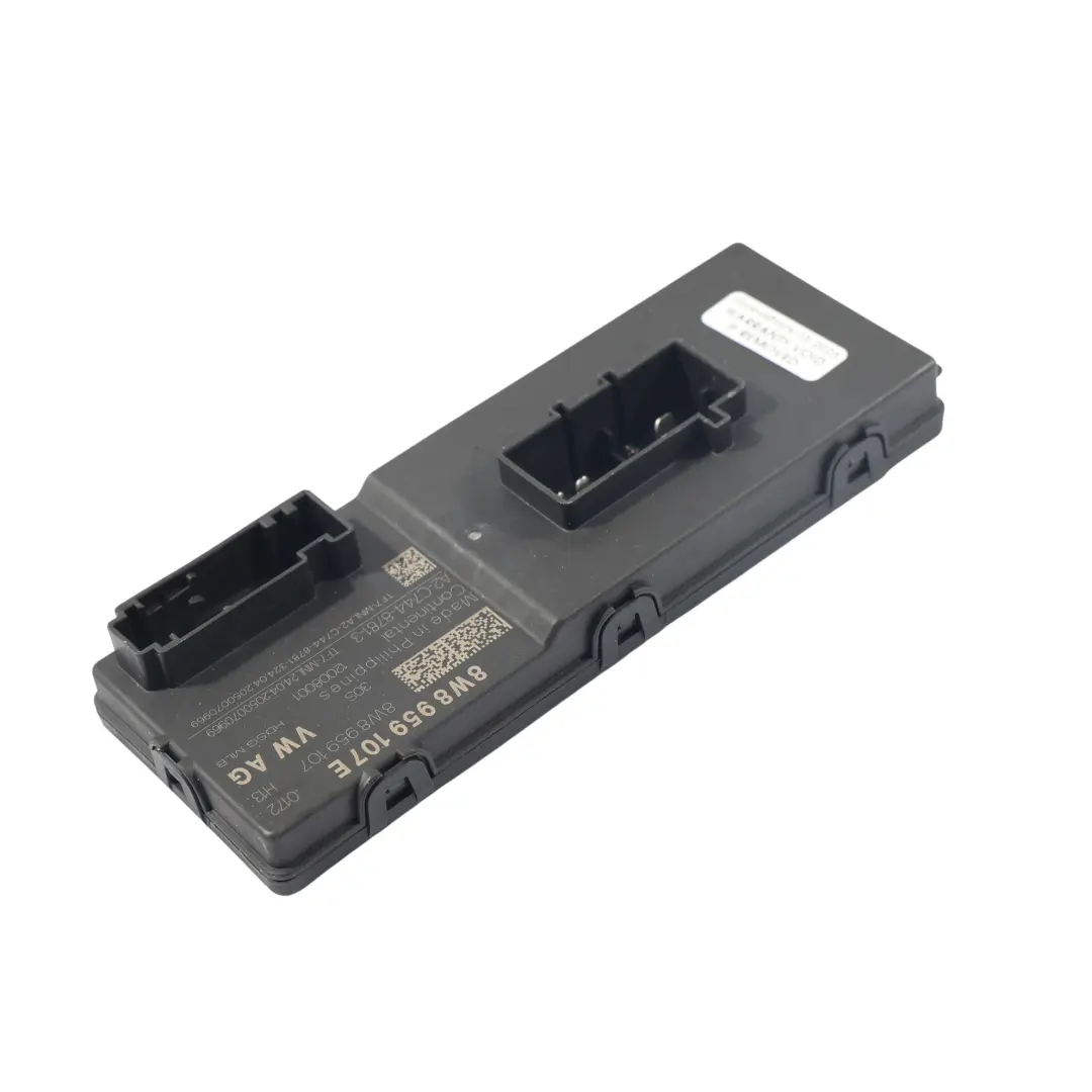 Heckklappe Kofferraum Steuergerät Modul ECU für Audi A5 F5 mit Teilenummer 8W8959107E Audi A5 F5 Heckklappe Kofferraum Steuergerät Modul ECU - SKU 8W8959107E - Teilenummer 8W8959107E