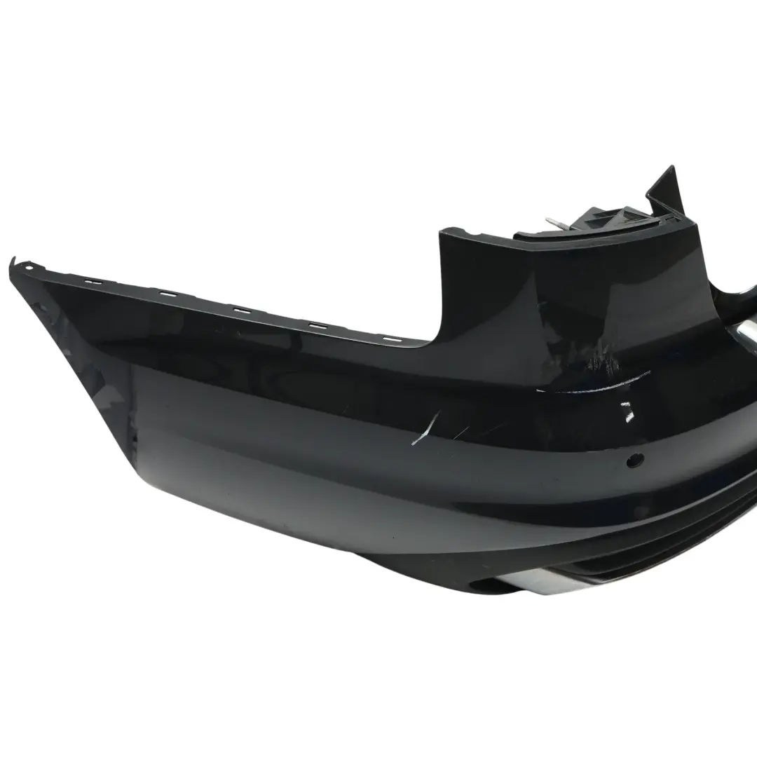 Bumper Trim Panel Covering Manhattan Grey Metallic - X7L to Audi A4 B9 Avant Rear with Part number 8W9807067Q Audi A4 B9 Avant Rear Bumper Trim Panel Covering Manhattan Grey Metallic - X7L - SKU 8W9807067Q-MAGR - Part number 8W9807067Q