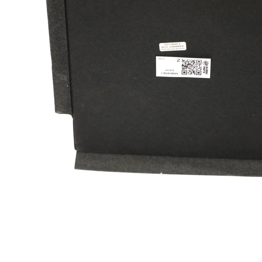 Audi A1 8X Tappeto Bagagliaio Rivestimento Pannello Posteriore - SKU 8X0861475A-1 - Numero di parte 8X0861475A