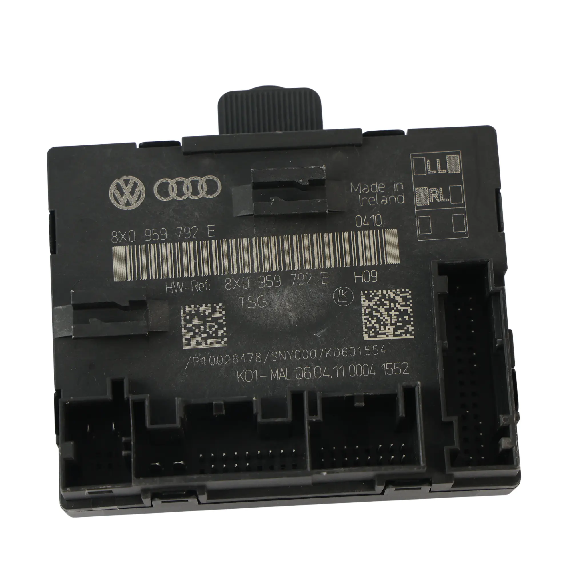 Skoda Superb Mk2 B6 Modulo Controllo Porta ECU Anteriore Sinistro 8X0959792E