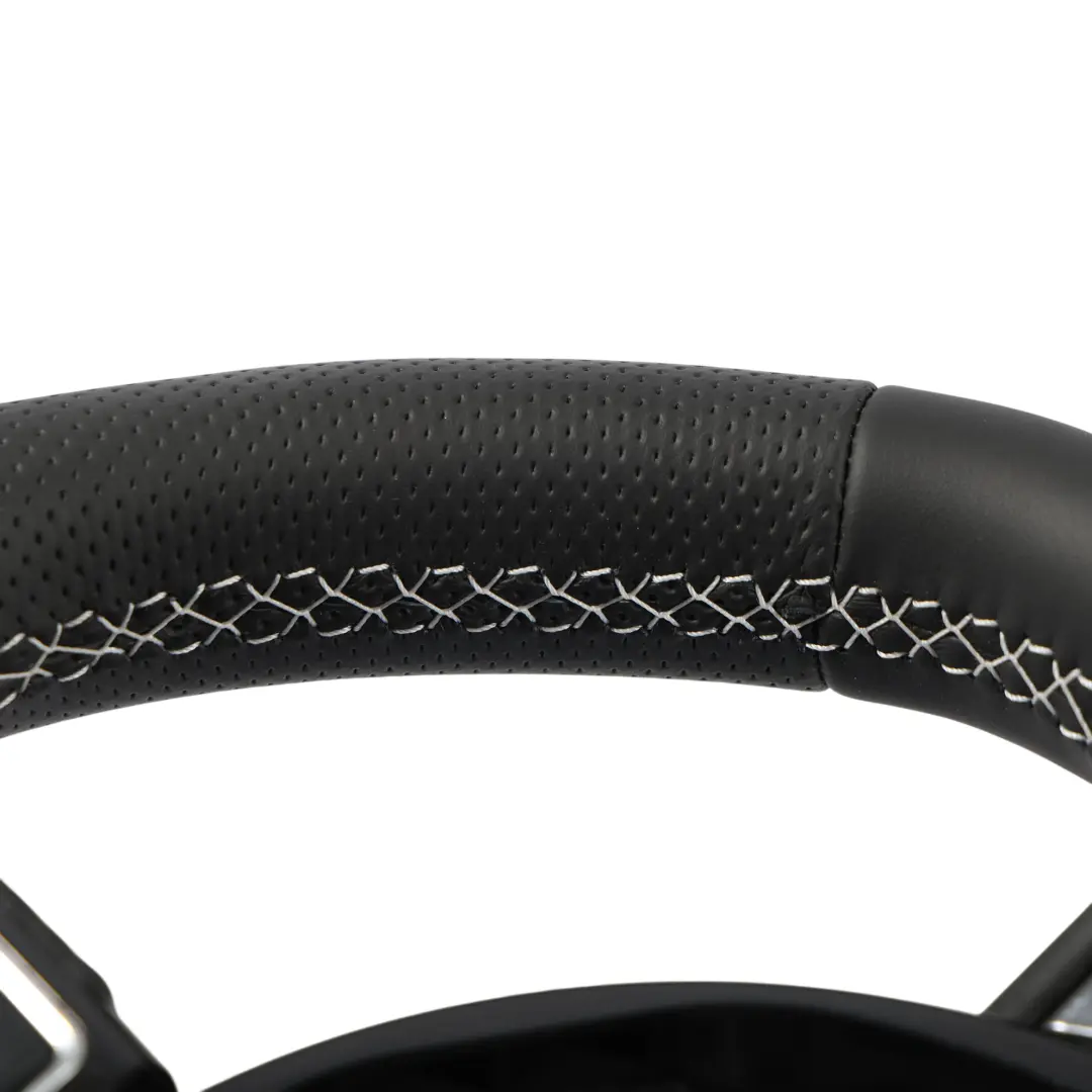 Audi A6 C7 S-Line NUOVO Volante in Pelle Nera Fondo Piatto - SKU 8XA419091F-1 - Numero di parte 8XA419091F