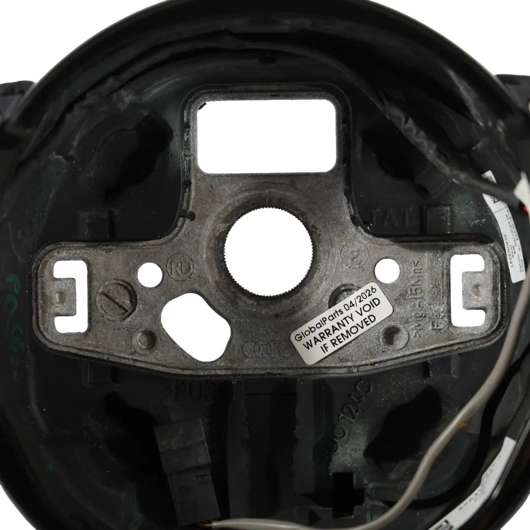 Leather Steering Wheel Flat Bottom to Audi A6 C7 S-Line NEW Black with Part number 8XA419091F Audi A6 C7 S-Line NEW Black Leather Steering Wheel Flat Bottom - SKU 8XA419091F-1 - Part number 8XA419091F