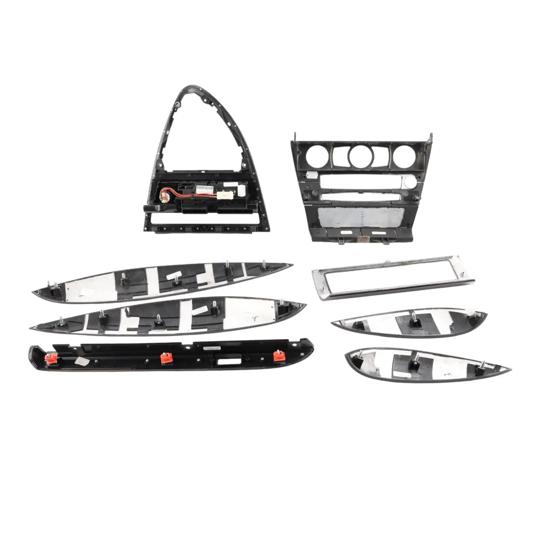 BMW E63 E64 LCI Decor Instrument Panel Dashboard Cover Trim Set Kit - SKU 9111052-1 - Part number 9111052