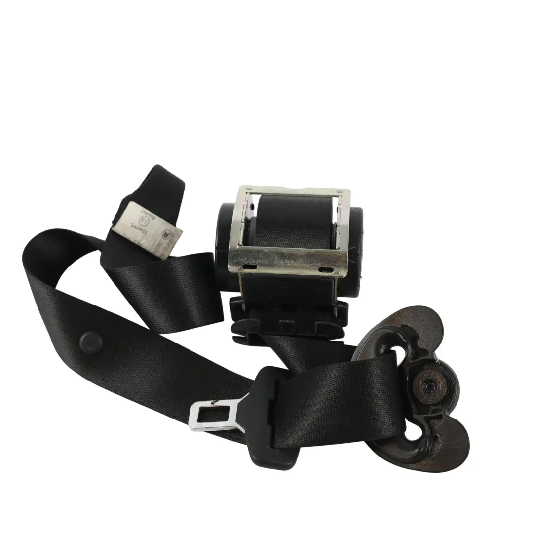 BMW E63 Sicherheitsgurt Vorne Links Schwarz - SKU 9143305 - Teilenummer 9143305