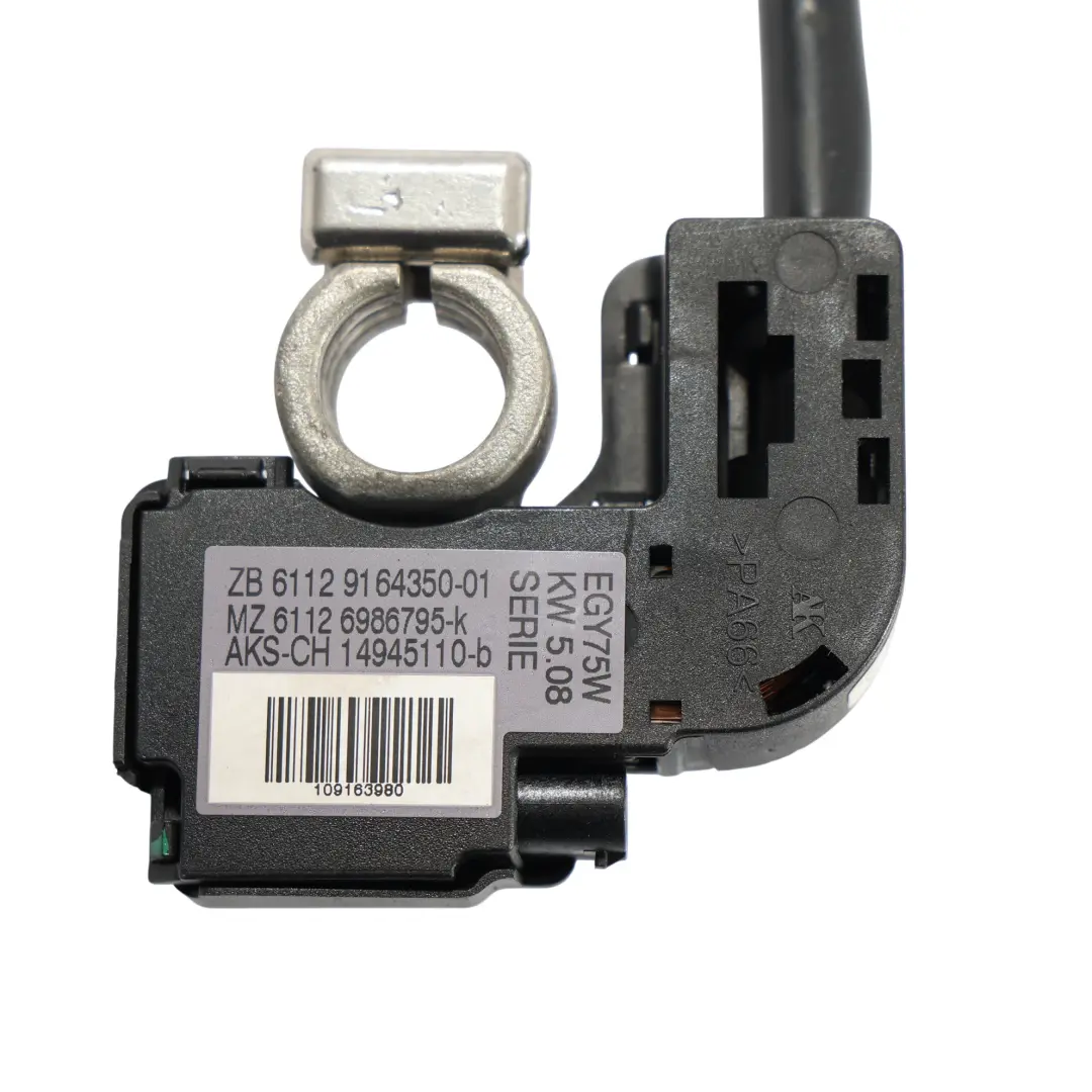 BMW E63 E64 Cavo Batteria Negativo Polo Meno IBS - SKU 9164350 - Numero di parte 9164350