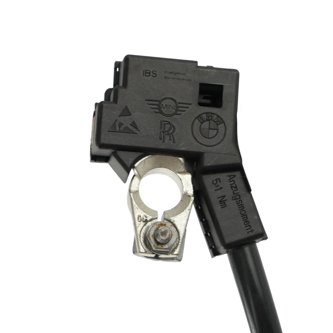 BMW F01 F02 F04 F07 F10 F11 Cable Batería Negativo IBS - SKU 9223385 - Número de pieza 9223385