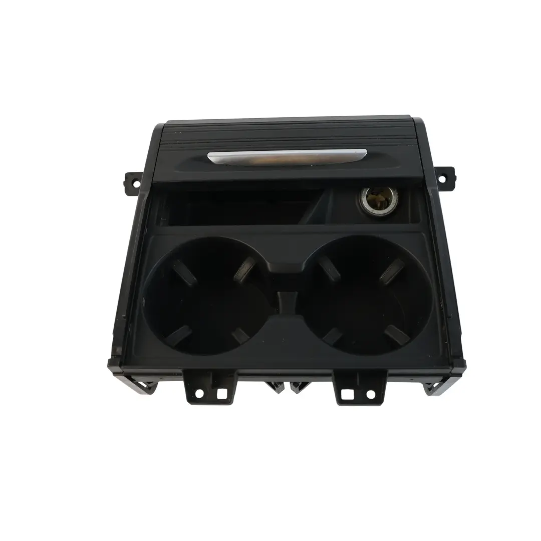 Portavasos Bandeja Almacenamiento Central 12V Negro para BMW X5 F15 X6 F16 con número de pieza 9251973 BMW X5 F15 X6 F16 Portavasos Bandeja Almacenamiento Central 12V Negro - SKU 9251973-1 - Número de pieza 9251973