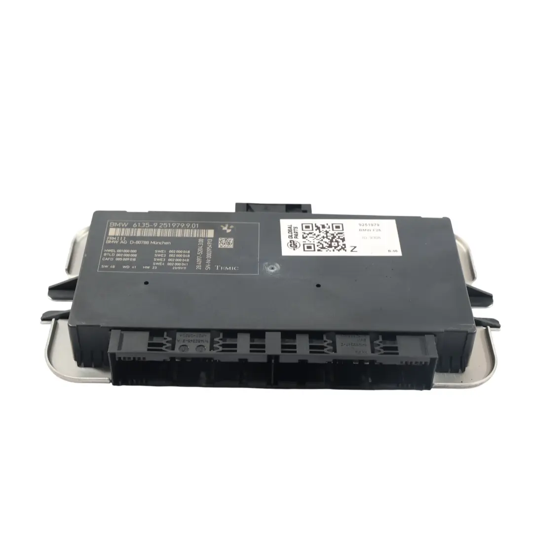 Modulo Controllo Luce Vano Piedi FRMIII per BMW X3 F25 con numero di parte 9251979 BMW X3 F25 Modulo Controllo Luce Vano Piedi FRMIII - SKU 9251979 - Numero di parte 9251979