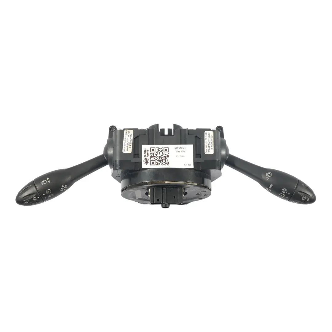 Interruptor Columna Dirección Indicadores Limpiaparabrisas para Mini R55 R56 con número de pieza 9253763 Mini R55 R56 Interruptor Columna Dirección Indicadores Limpiaparabrisas - SKU 9253763-1 - Número de pieza 9253763