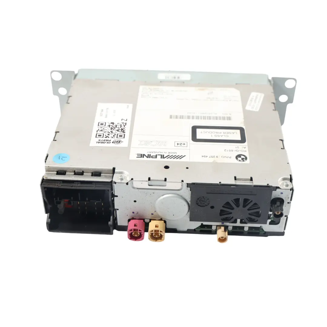 BMW X3 F25 Radio Radioodtwarzacz Czytnik Nawigacji - SKU 9257494 - Numer Części 9257494