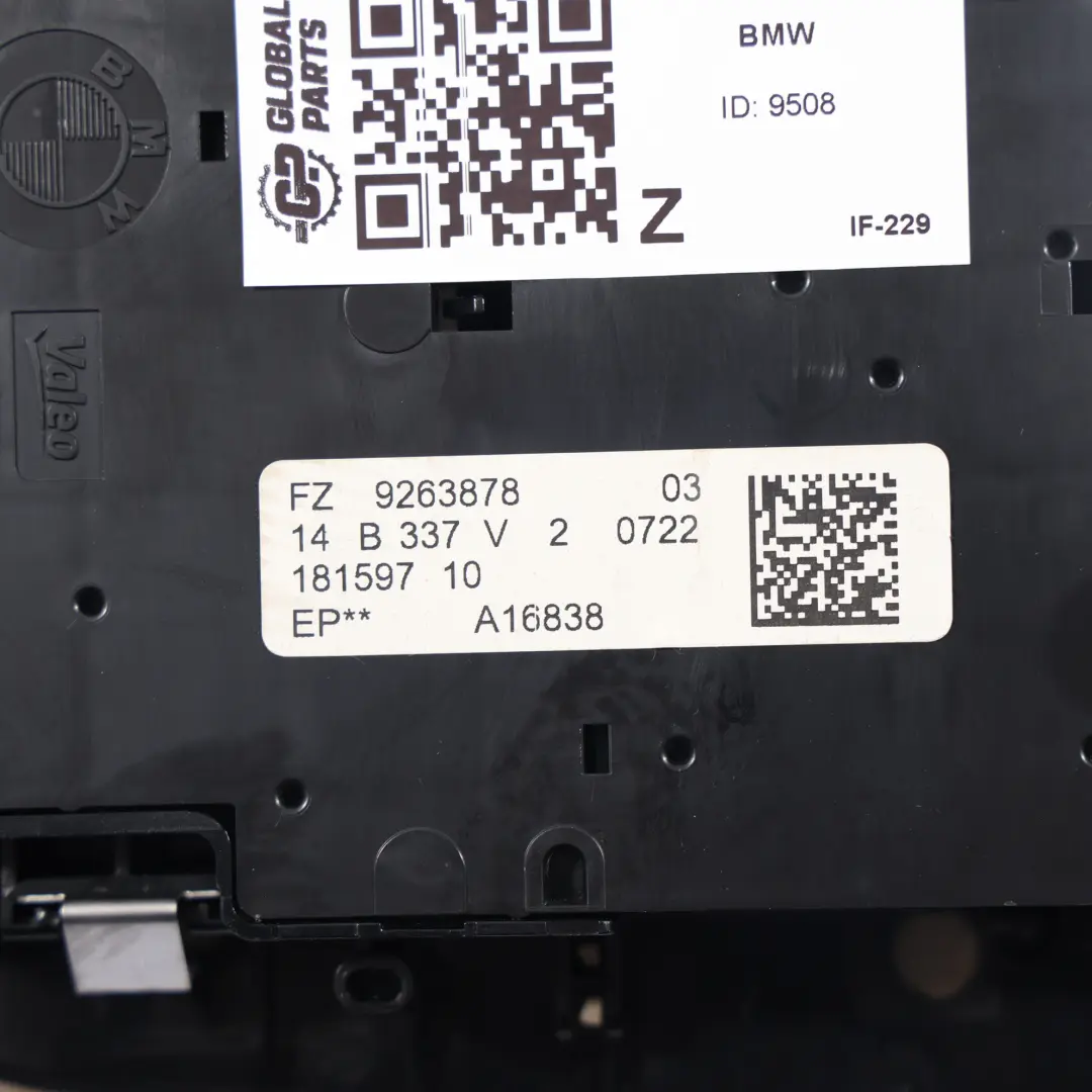 BMW F20 F22 F30 F32 LCI Lampka Podsufitki Przednia Beżowa - SKU 9263878-1 - Numer Części 9263878